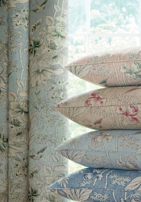 Thibaut Rosalind Linen In Spa Blue
